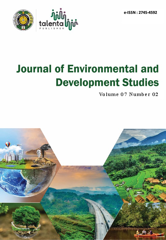 					View Vol. 7 No. 2 (2026): Journal of Environmental and Development Studies (In Press)
				