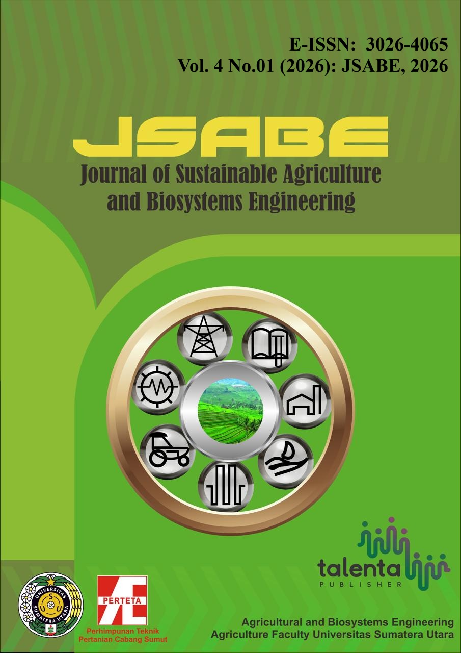 					View Vol. 4 No. 01 (2026): JSABE, 2026 : In Progress
				
